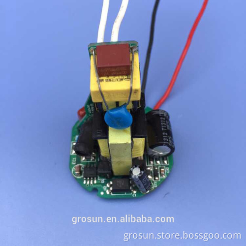 Round Open Frame 550ma LED Power Supply 25W Isolated LED Driver for led down light